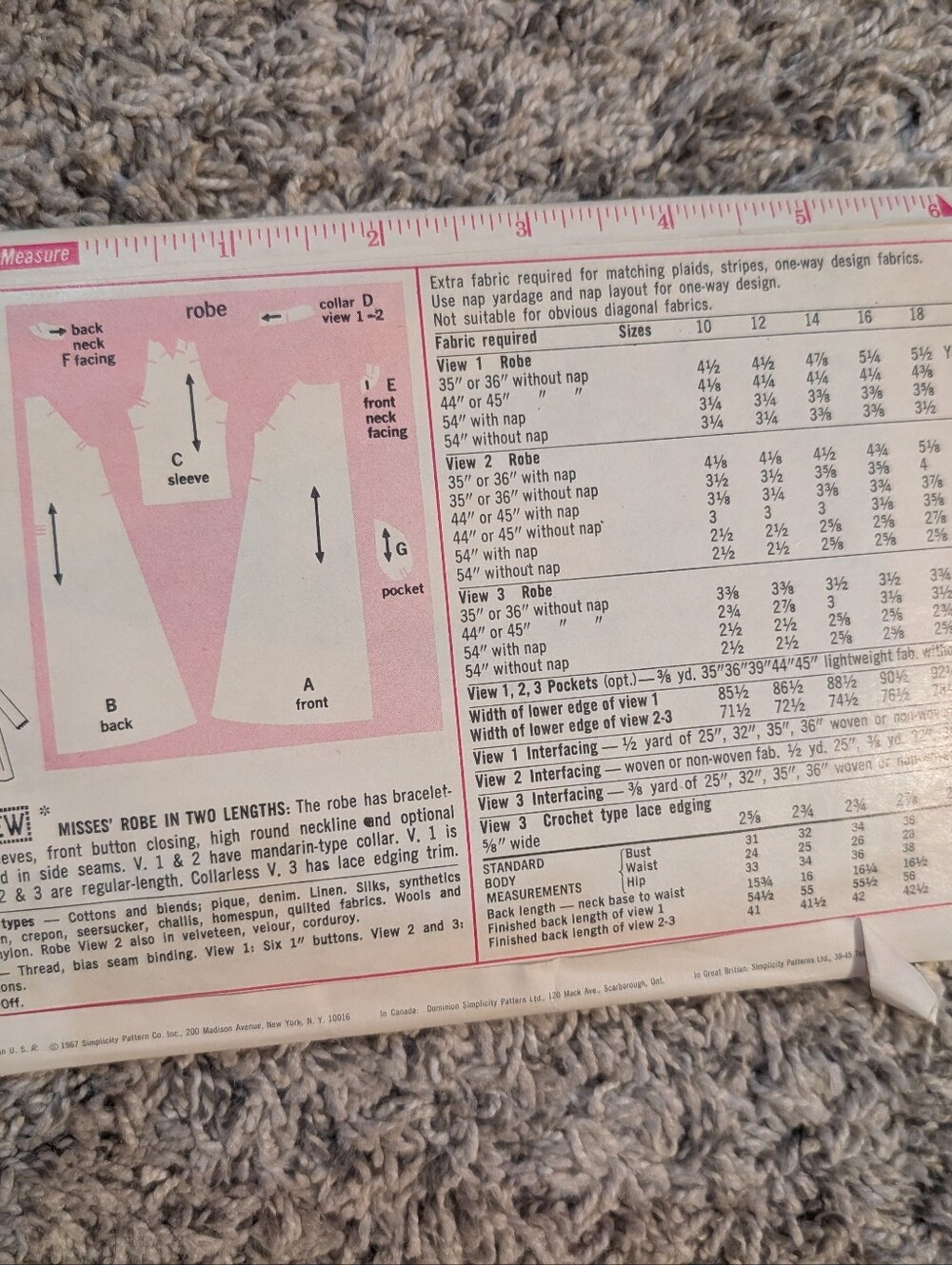 Vintage Simplicity Pattern - Picture 2 of 3